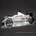 Hot Sale Crystal Model Car with Logo for Racing Souvenirs,crystal car